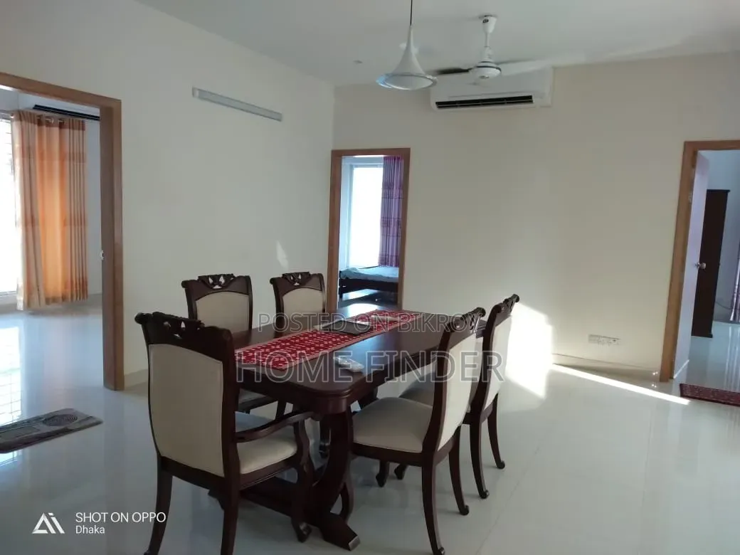 Furnished 3-Bedroom Apartment in Gulshan for Rent