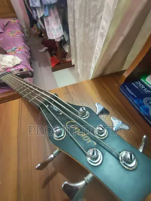 Cherry Red Matte Finish Bass Guitar