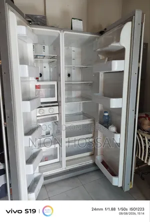 Mirror Glass Tiptop Fridge