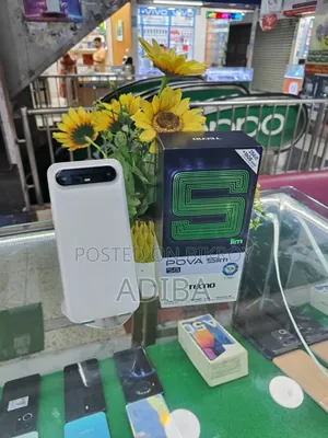 টেকনো পোভা স্লিম ৫জি ২৫৬ জিবি সাদা