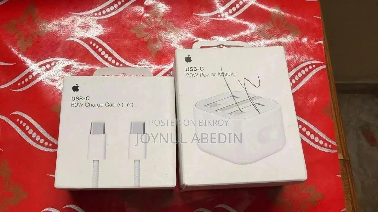 iPhone 20W Adapter Cable Original