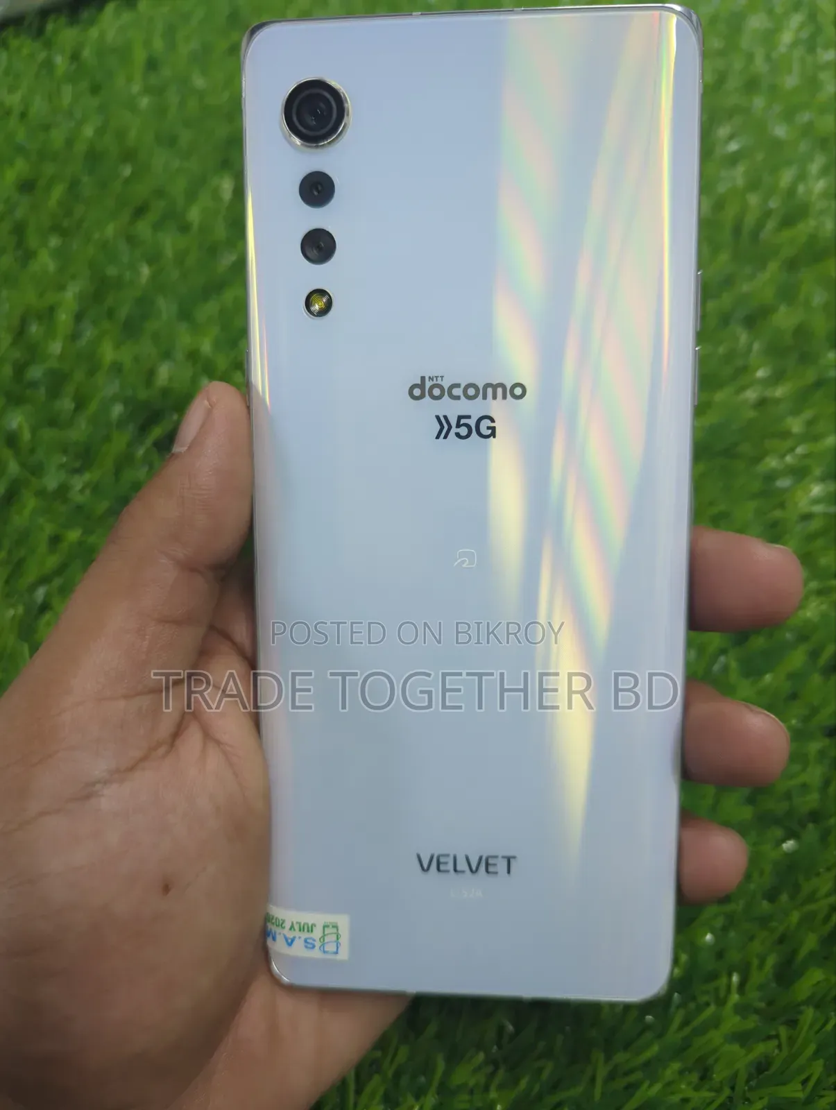 LG Velvet 5G 128 GB White