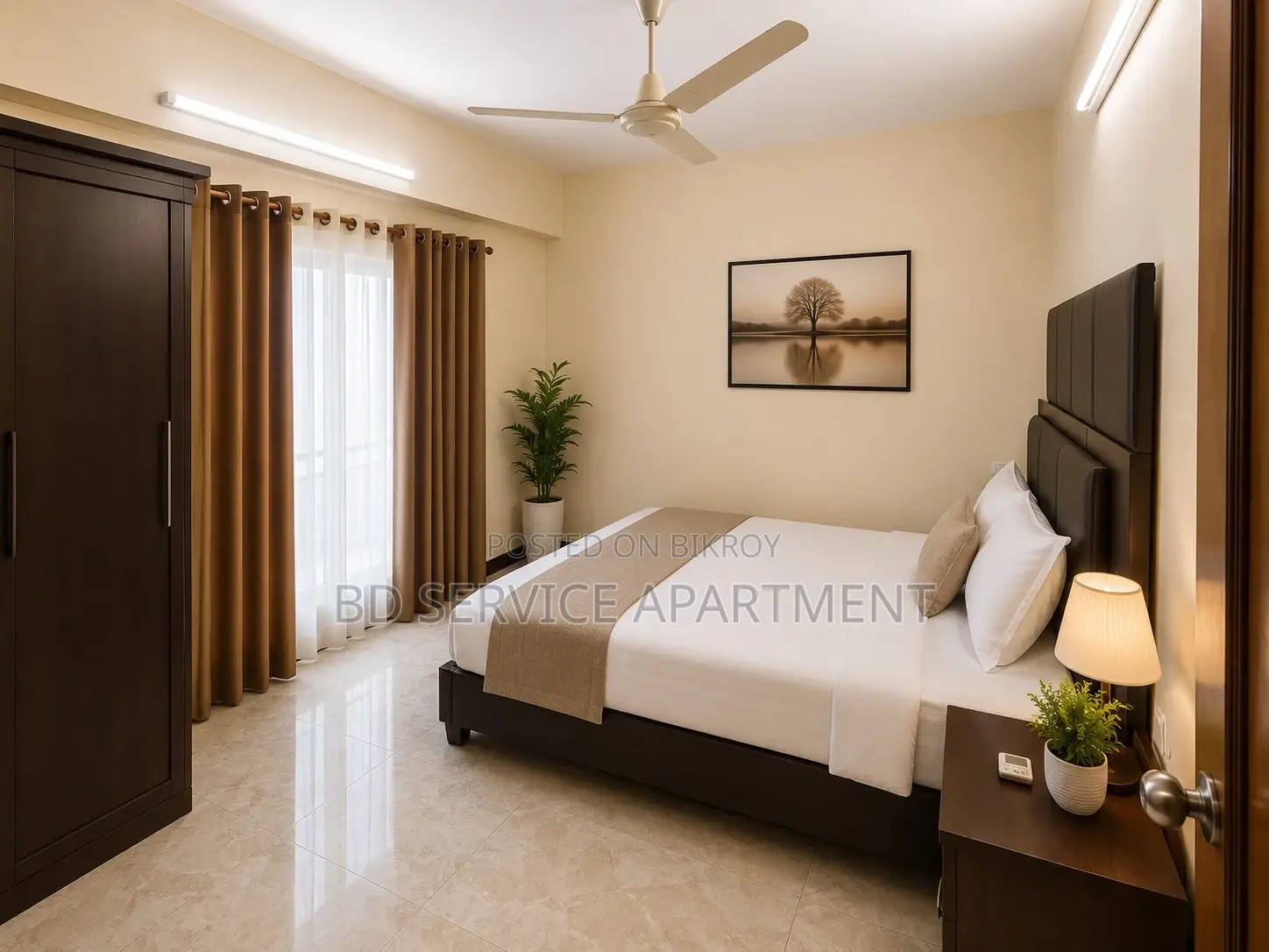 Furnished 4-Bedroom Apartment in Exclusive 4-Bedroom for Rent