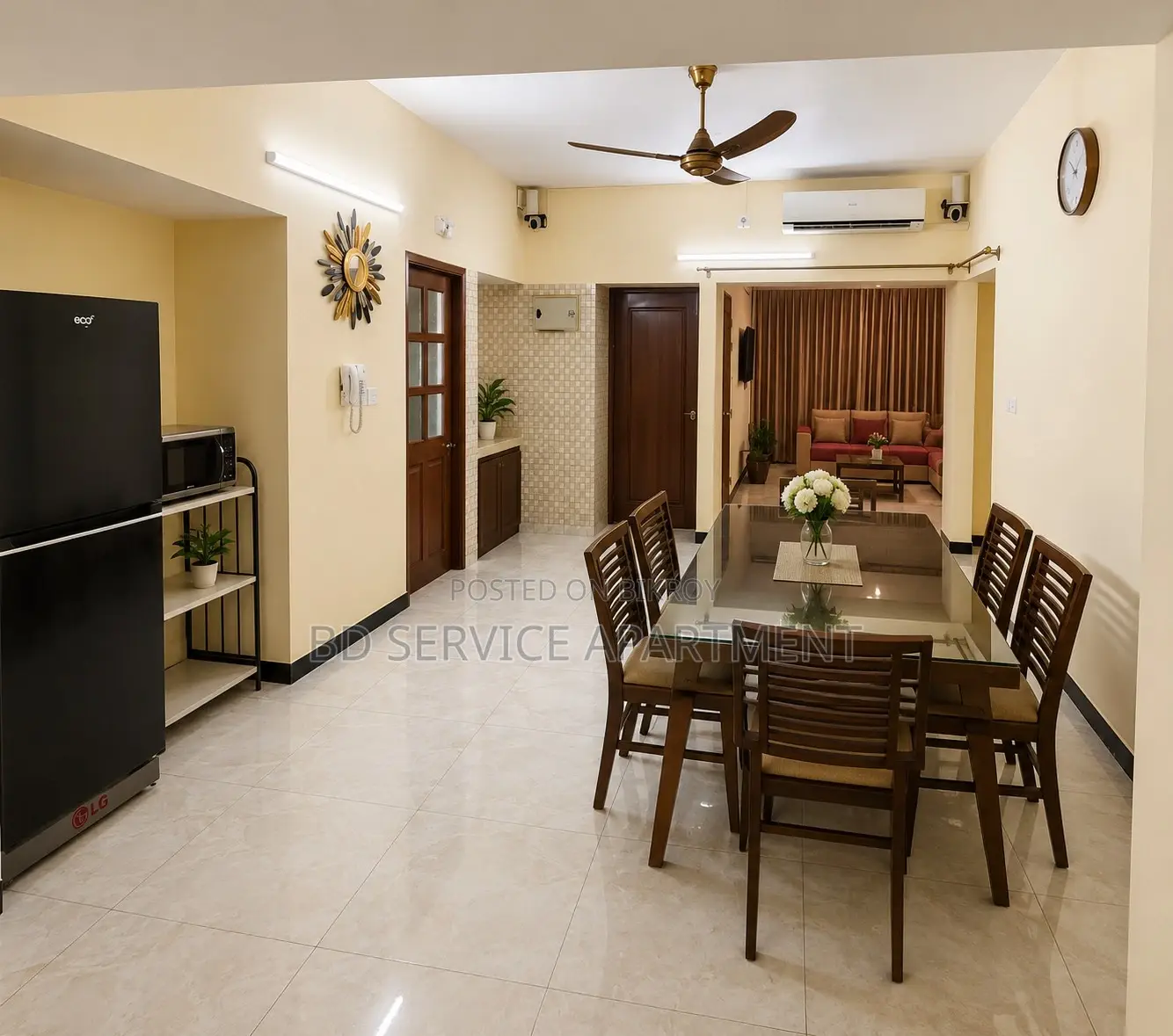 Furnished 4-Bedroom Apartment in Exclusive 4-Bedroom for Rent