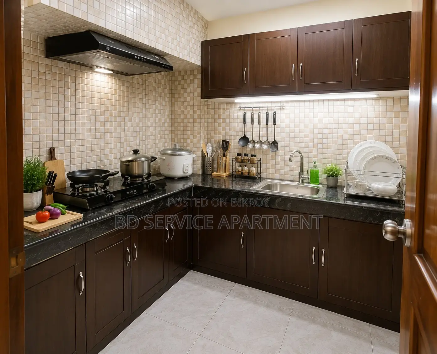 Furnished 4-Bedroom Apartment in Exclusive 4-Bedroom for Rent