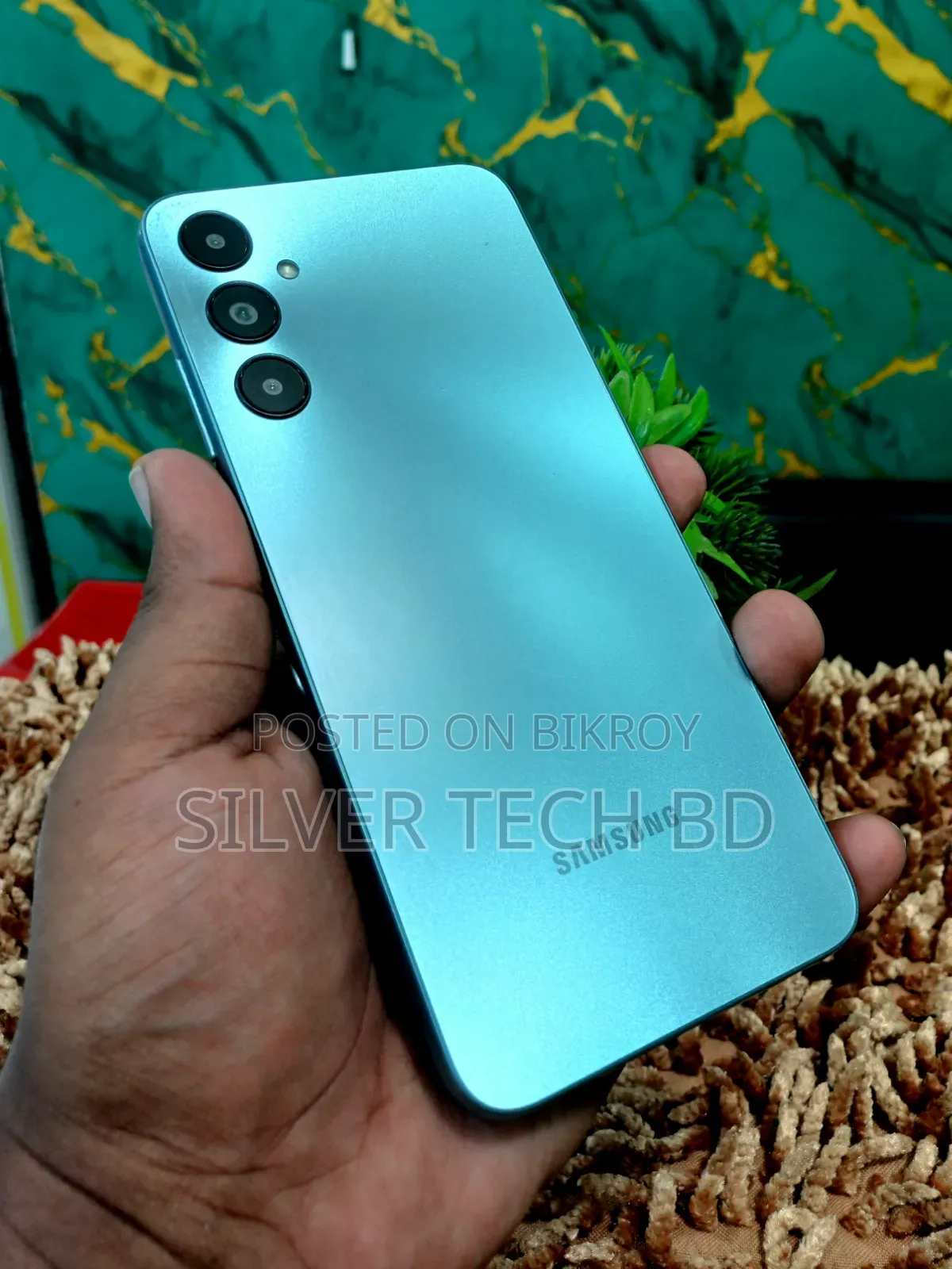 স্যামসাং গ্যালাক্সি এম১৪ ফোরজি ১২৮ জিবি ব্লু