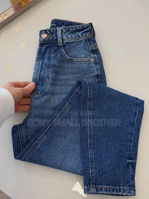 Export Quality Momfit Jeans Pant Only 400 Tk