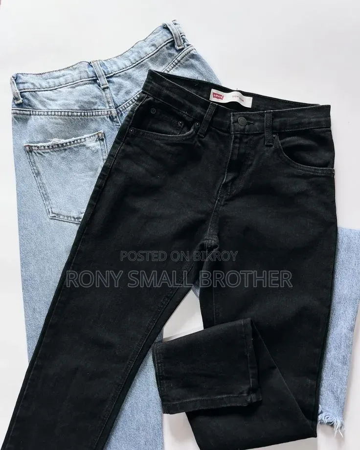 Export Quality Momfit Jeans Pant Only 400 Tk