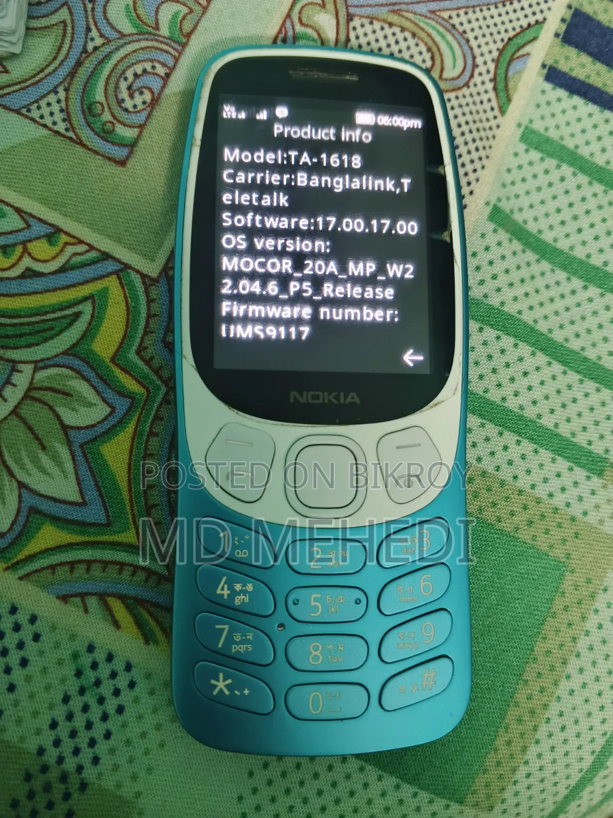 New Nokia 3210 Blue