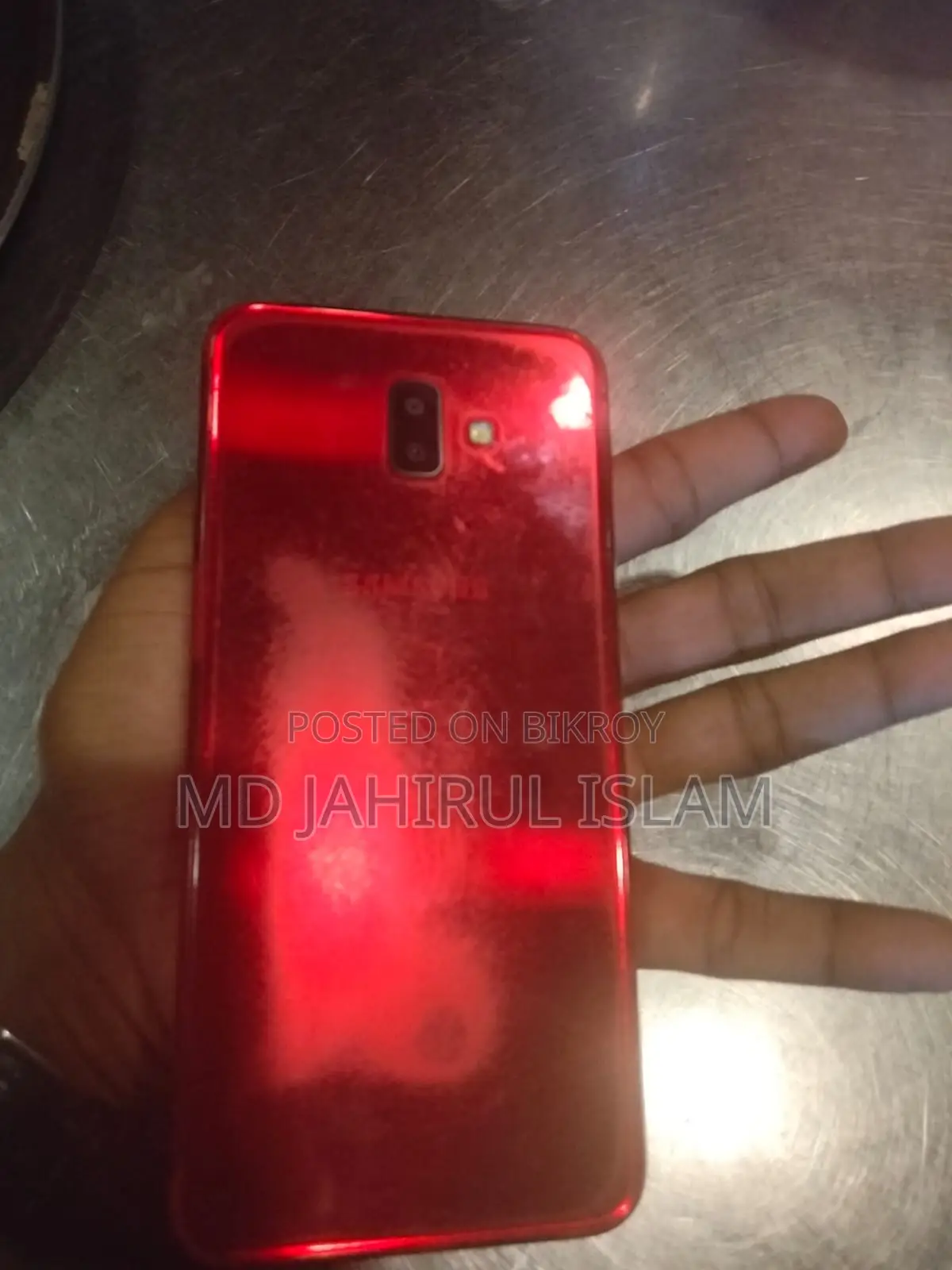 স্যামসাং গ্যালাক্সি জে৬ প্লাস ৬৪ জিবি লাল