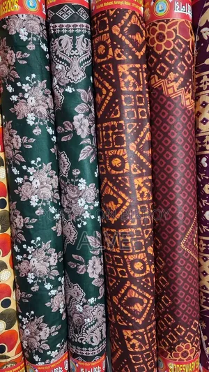 Printed 2 Yard Width Thaan Fabric