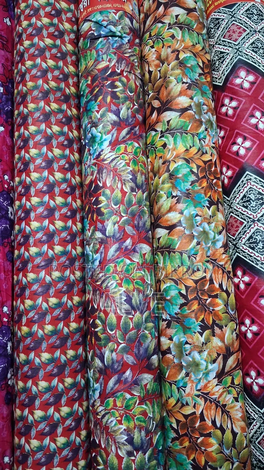 Printed 2 Yard Width Thaan Fabric
