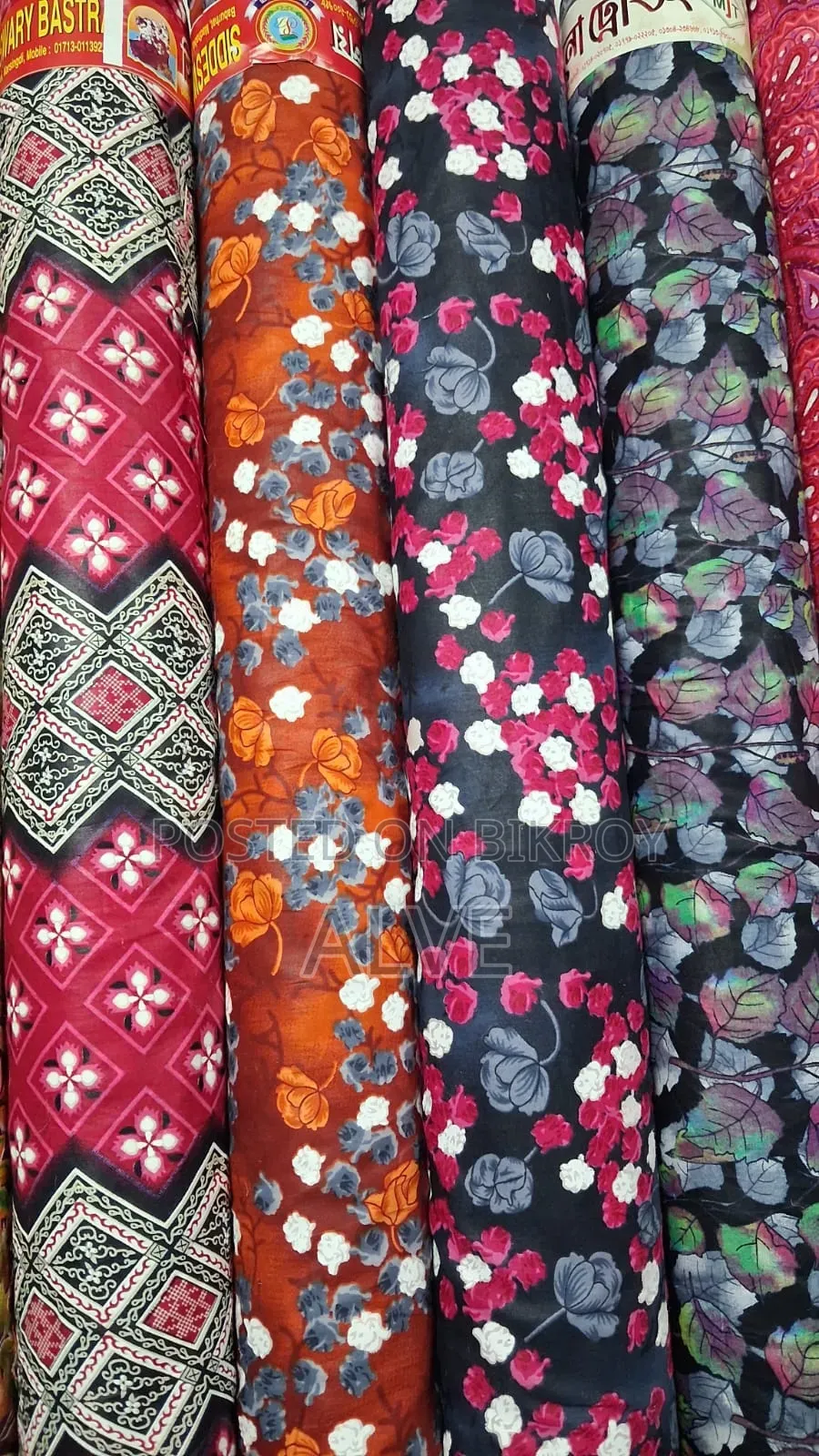 Printed 2 Yard Width Thaan Fabric