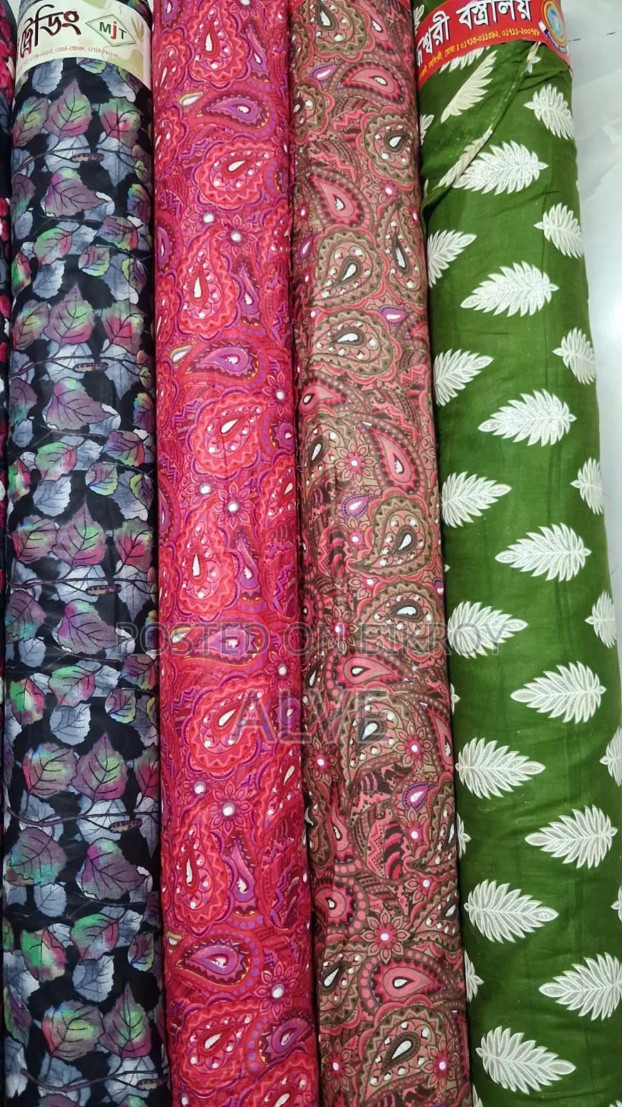 Printed 2 Yard Width Thaan Fabric