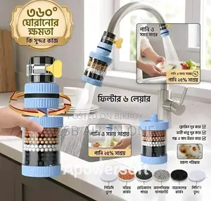 Tap Water Purifier 360° Rotating Faucet