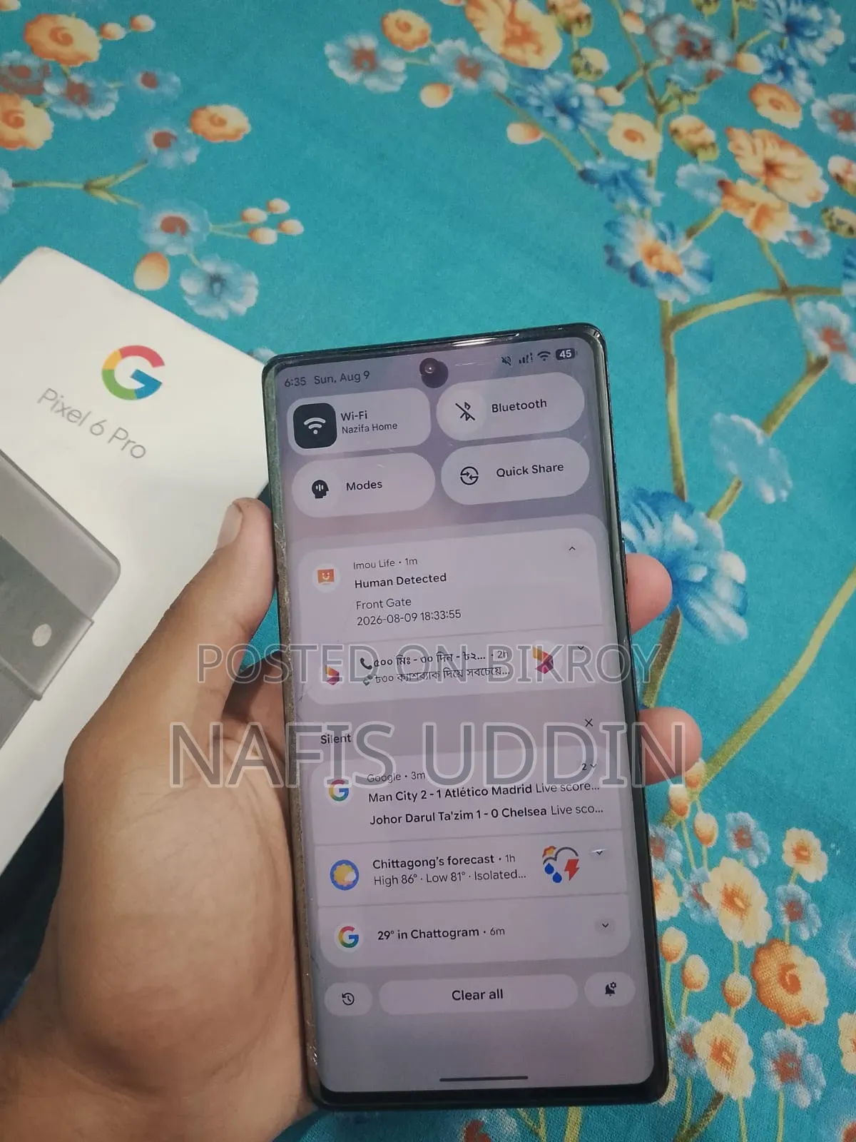 Google Pixel 6 Pro 128 GB Black