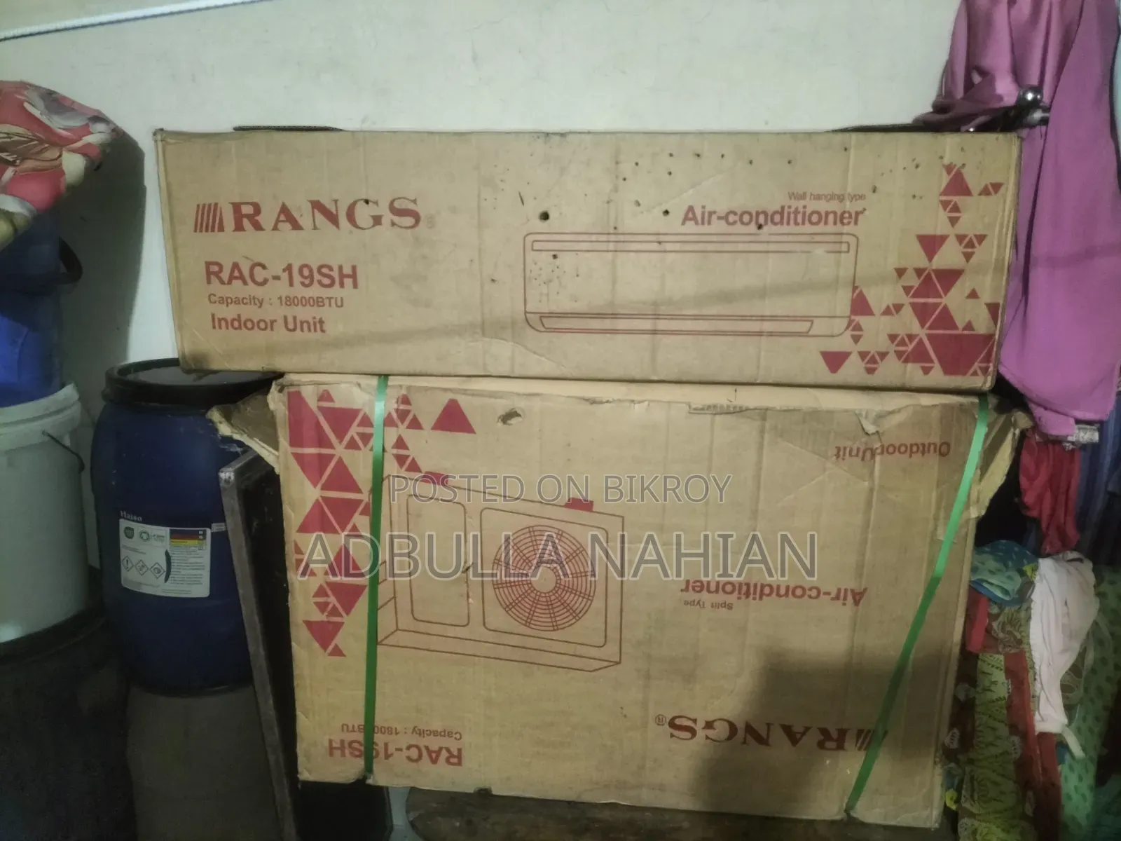 Rangs RAC-19SH 1.5 Ton Split Type AC