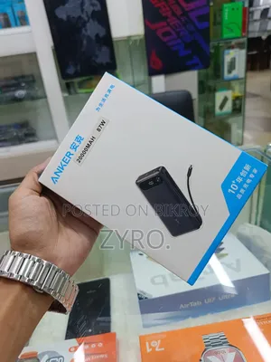Anker Power Bank (87W, Built-in USB-C Cable)