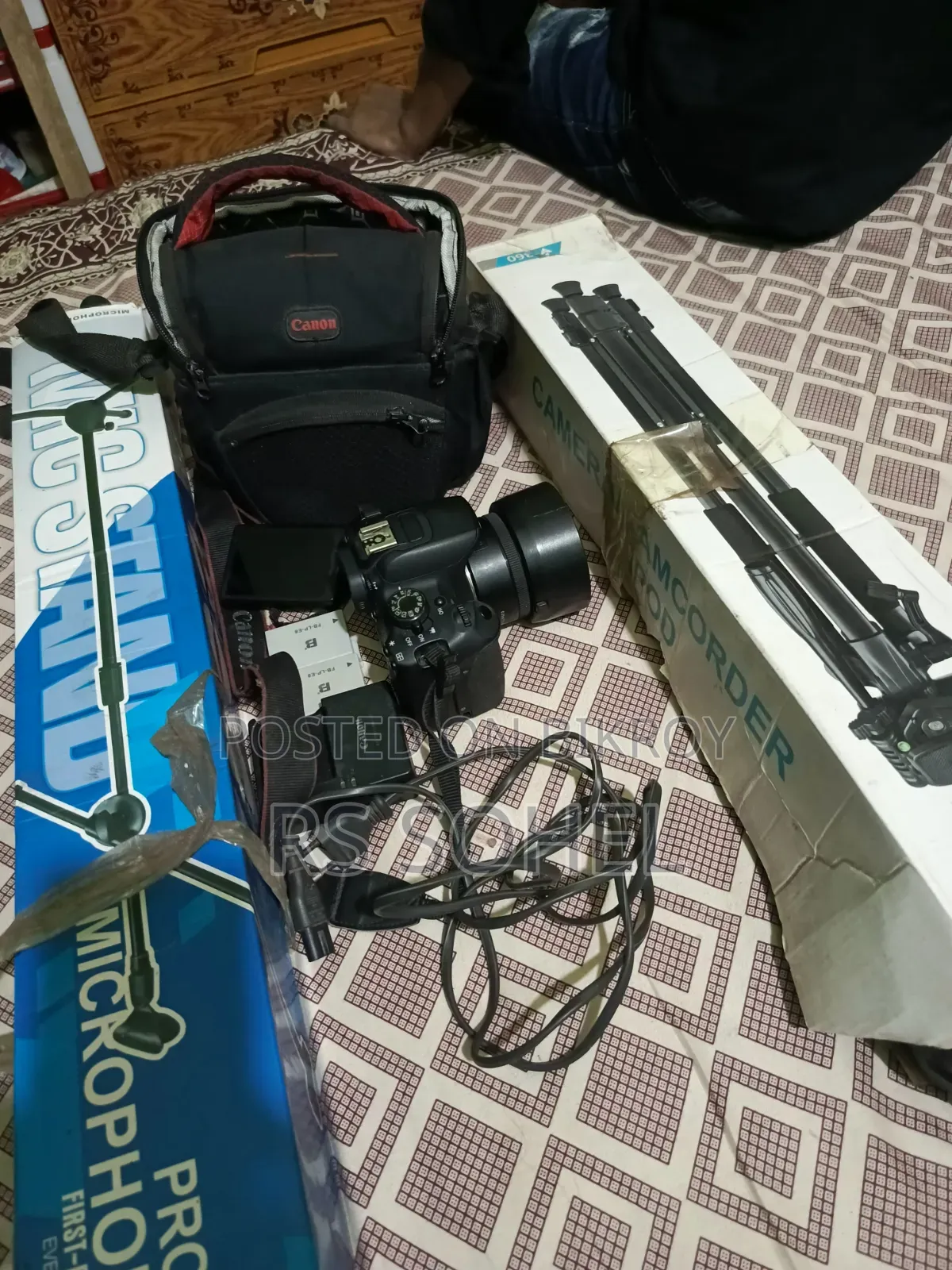 Canon 700D, 50mm Prime Lens, Full Setup