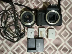 Canon 700D, 50mm Prime Lens, Full Setup