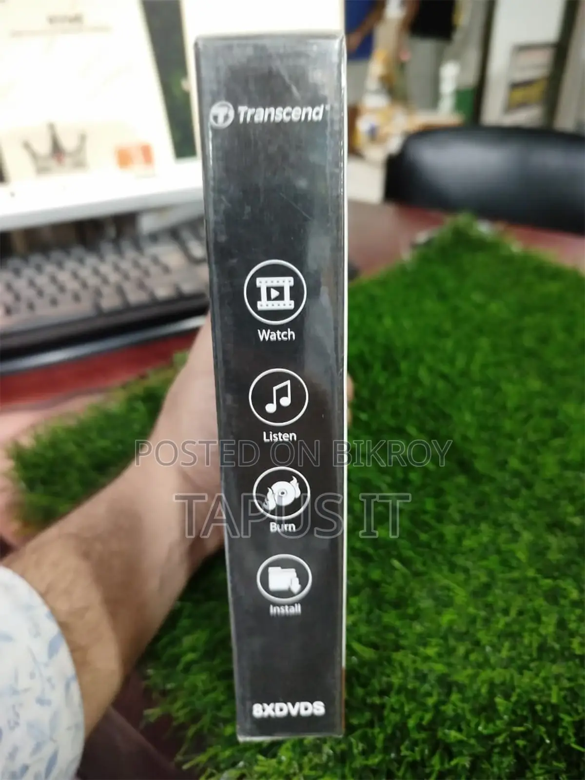 Slim Portable DVD Writer Transcend