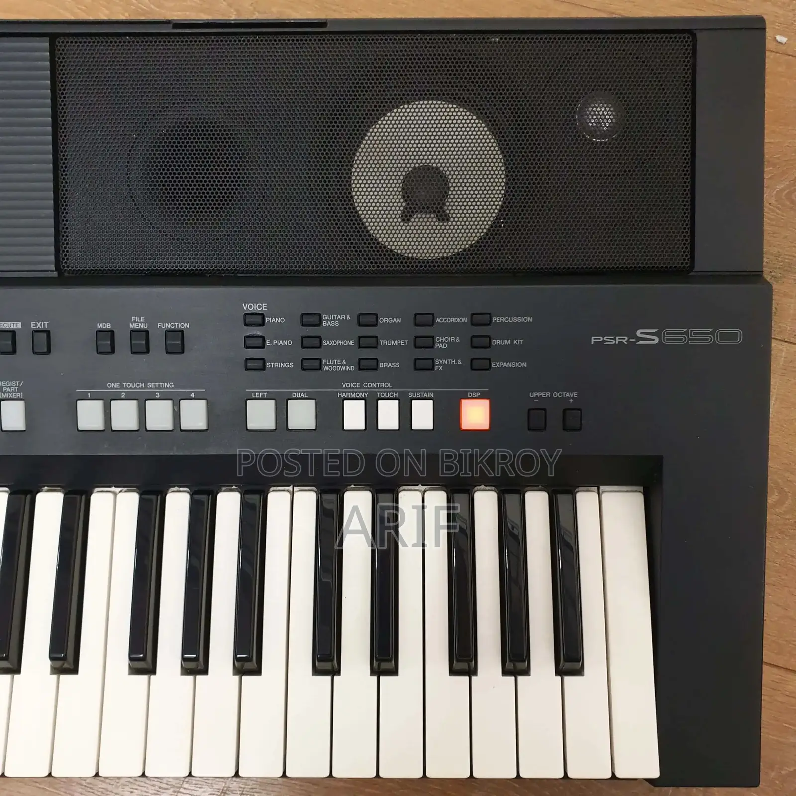 YAMAHA PSR S-650 (Indian Tone) With Hard Case | 61 Keys