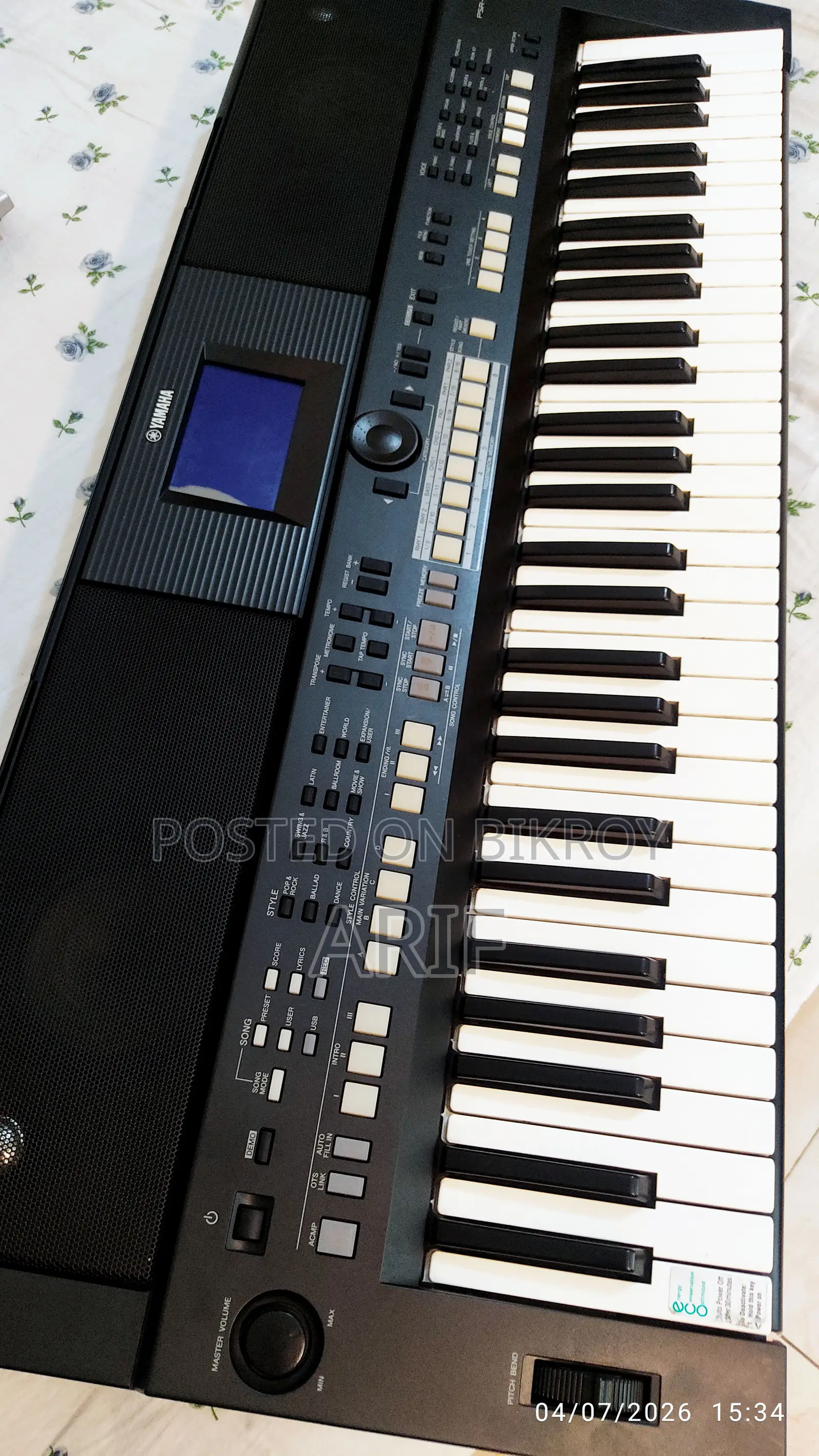 YAMAHA PSR S-650 (Indian Tone) With Hard Case | 61 Keys