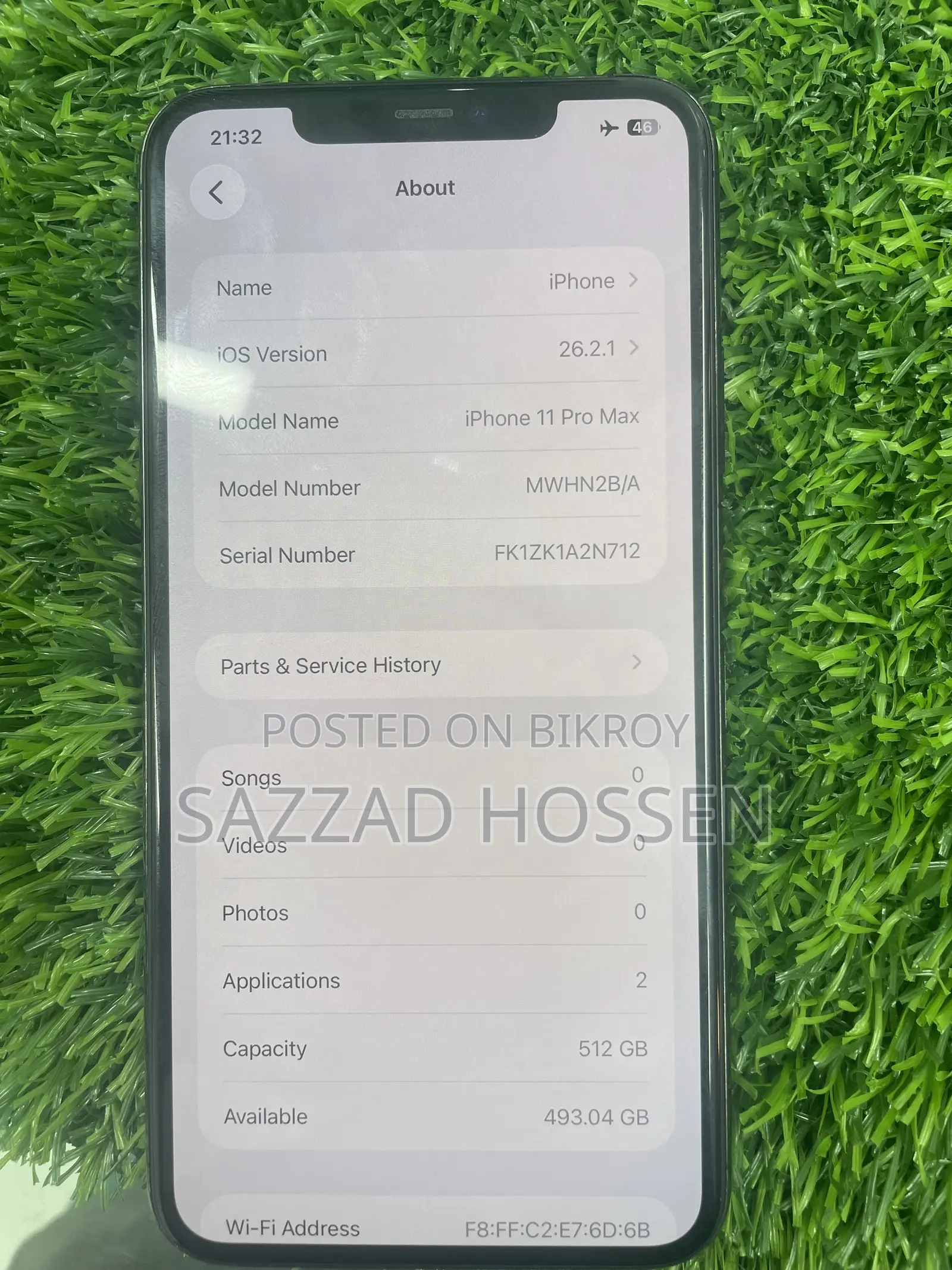 Apple iPhone 11 Pro Max 512 GB Green