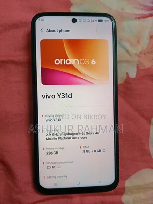 Vivo Y31d 256 GB