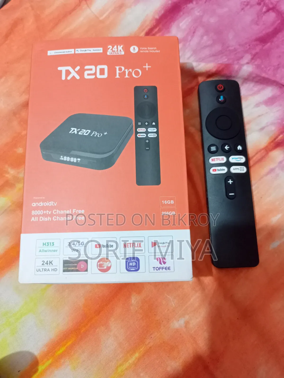 Android TV Box. TX 20Pro+