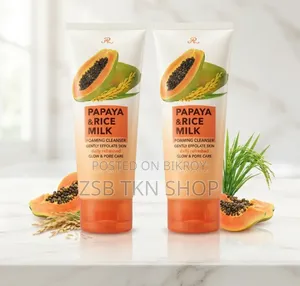 PAPAYA RICE MILK Foaming Cleanser 150g