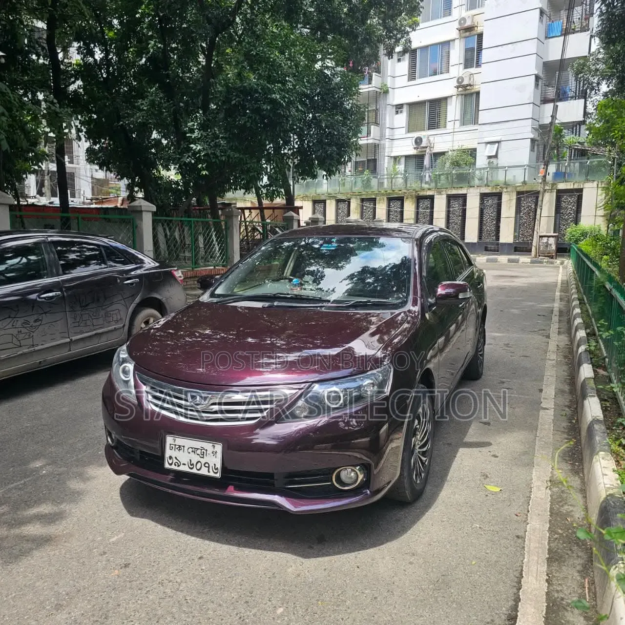 Toyota Allion 2012 Maroon