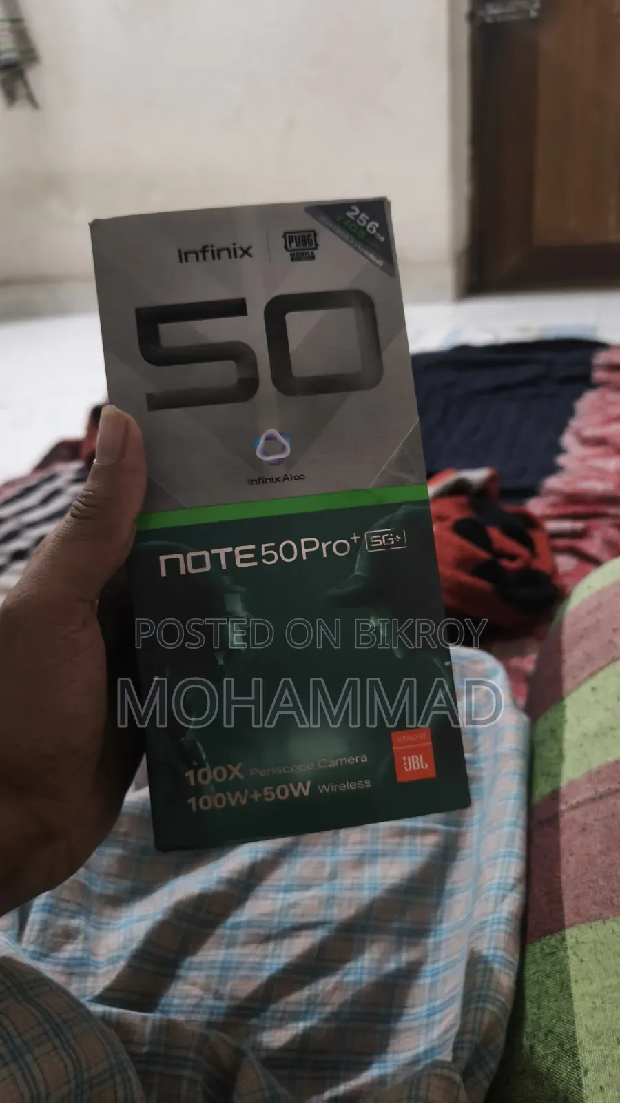 Infinix Note 50 Pro+ 256 GB Gray