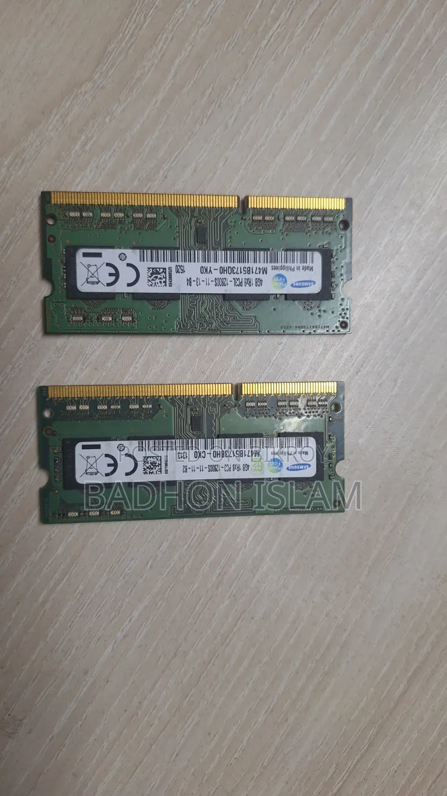 Samsung 4GB 1Rx8 PC3-12800S