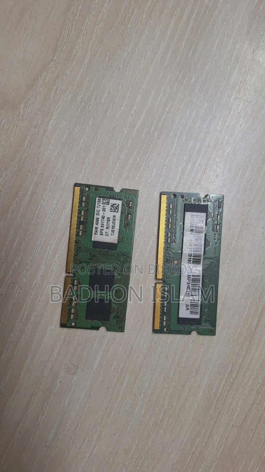 Samsung 4GB 1Rx8 PC3-12800S