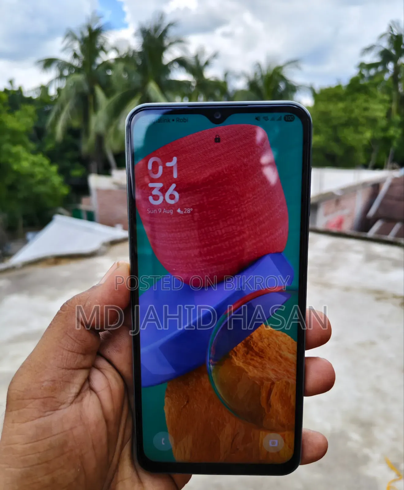 স্যামসাং গ্যালাক্সি এম৩৩ ৫জি ১২৮ জিবি সিলভার