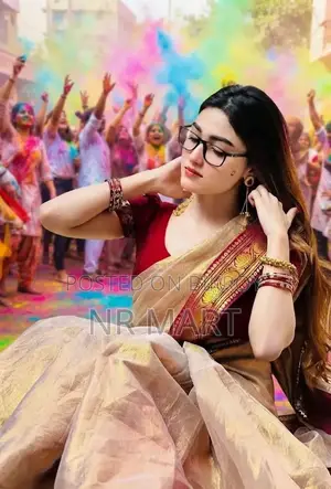 Indian Inspired Lama Silk Saree – With Blouse Piece