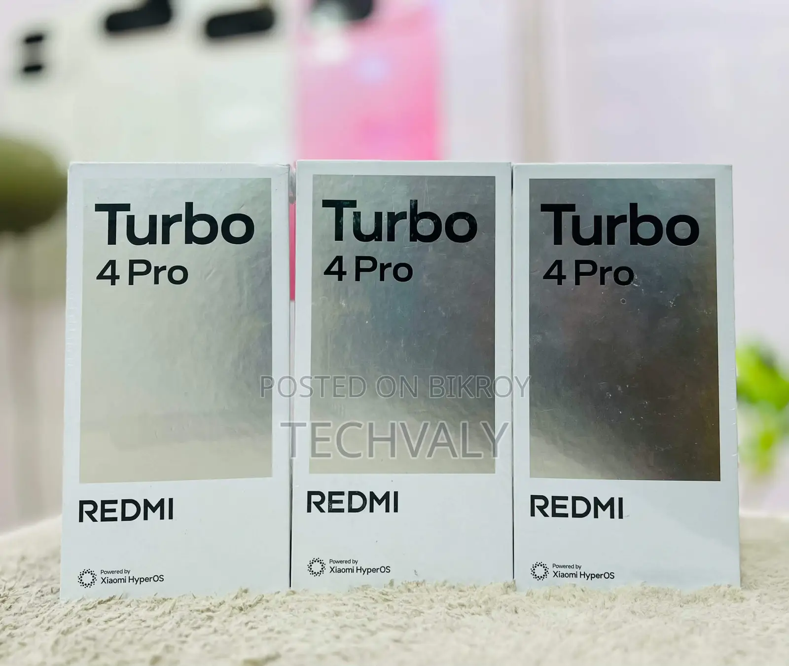 New Xiaomi Redmi Turbo 4 Pro 256 GB Red