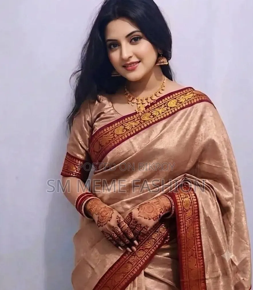 Indian Lama Silk Saree