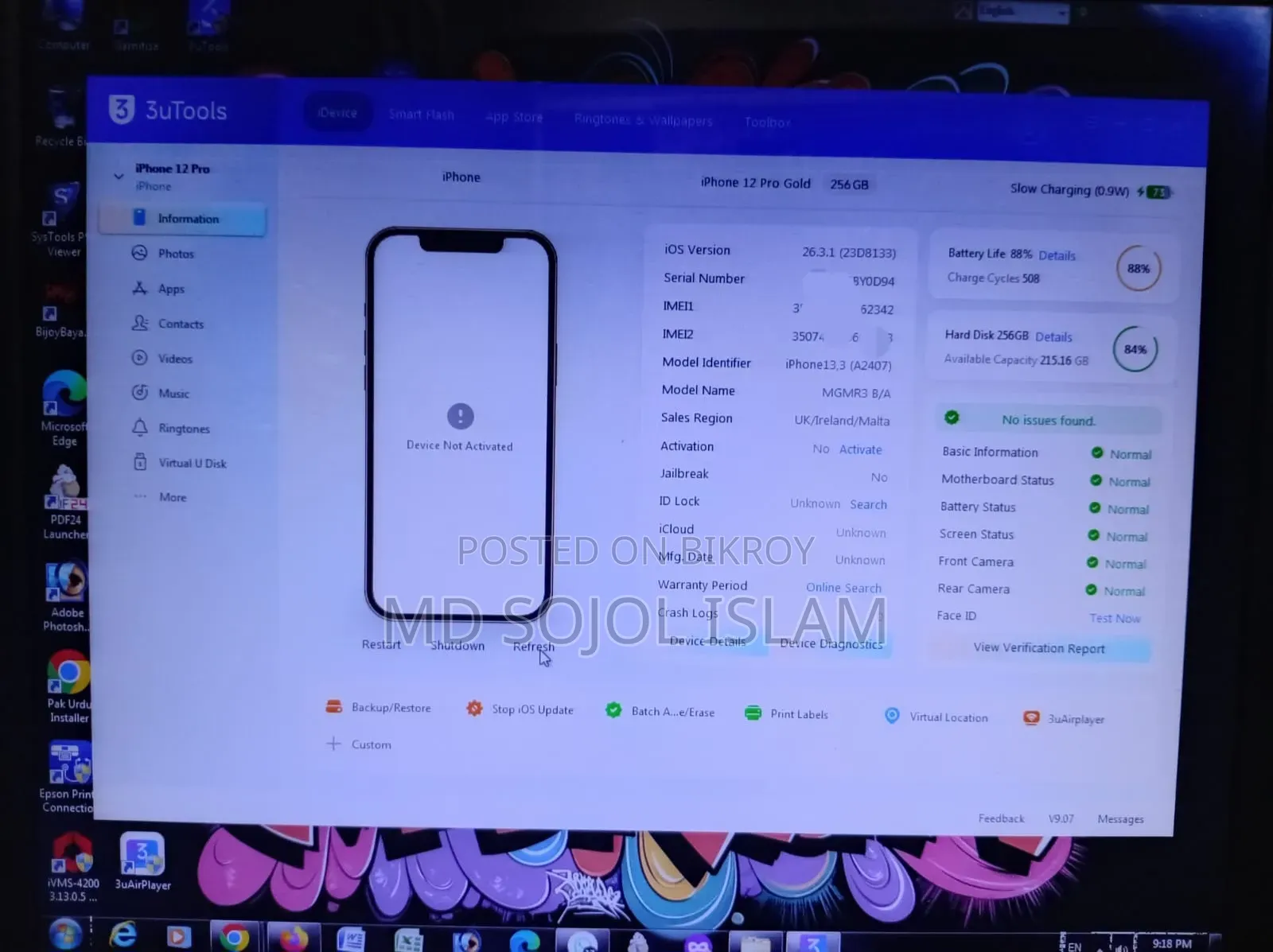Apple iPhone 12 Pro 256 GB Gold