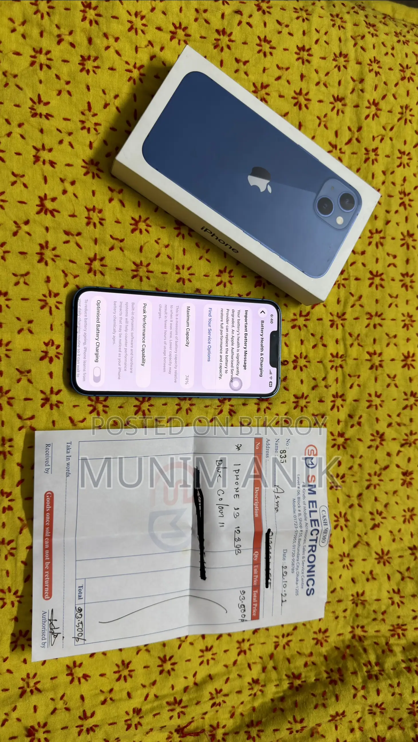 Apple iPhone 13 128 GB Blue