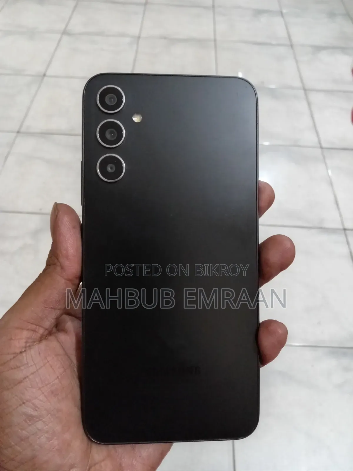 স্যামসাং গ্যালাক্সি এ৩৪ ৫জি ১২৮ জিবি ব্ল্যাক