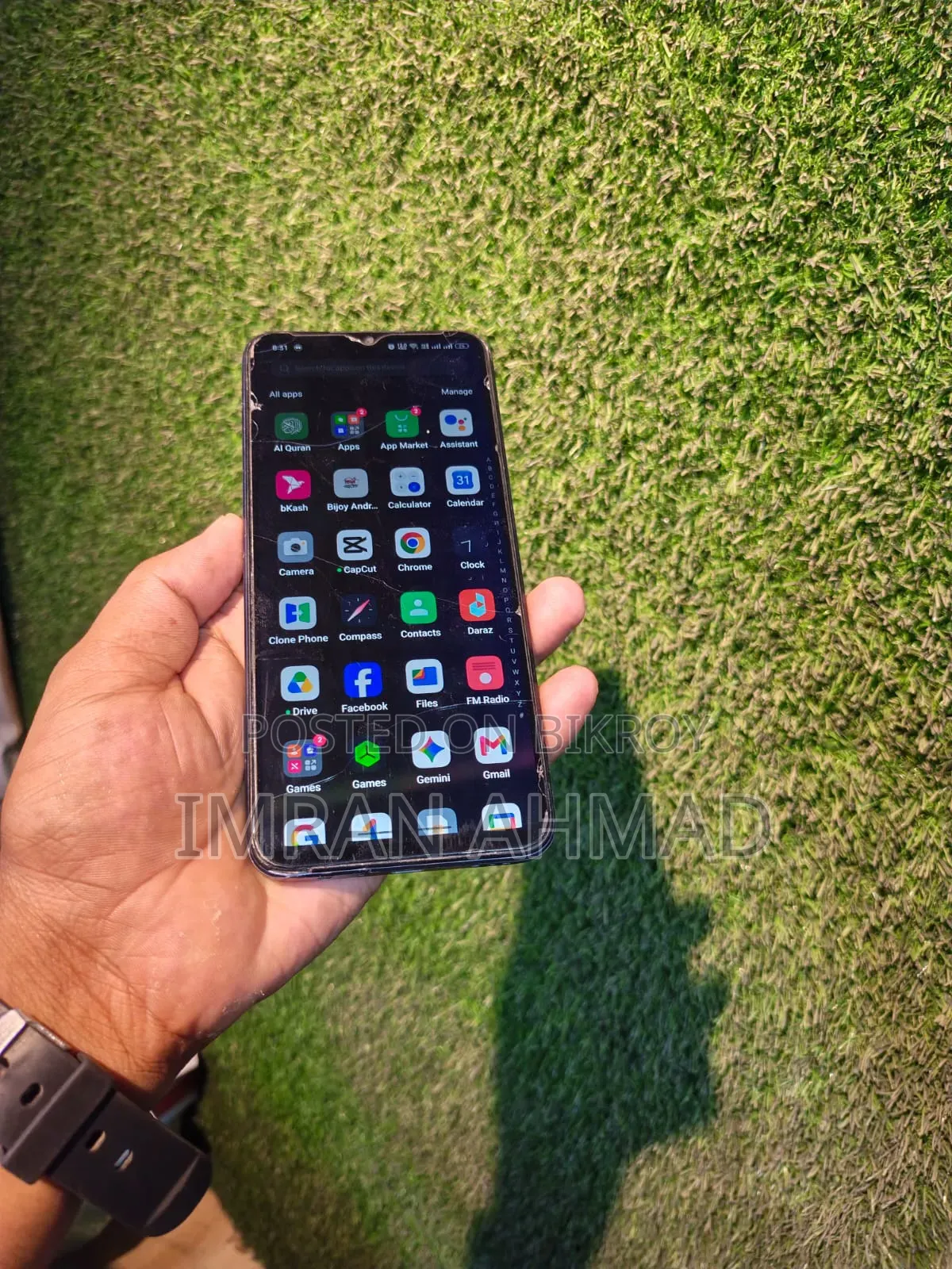 Oppo A7 64 GB Blue