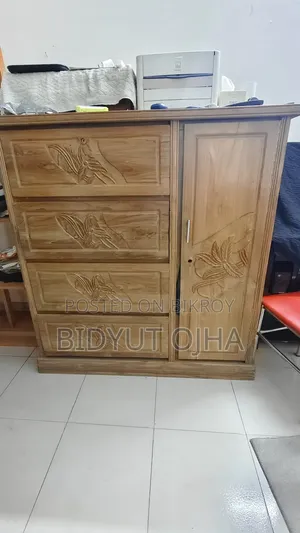Original Teak Wood Wardrobe
