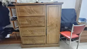 Original Teak Wood Wardrobe