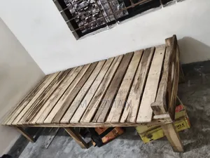 Bed- কাঠের চৌকি