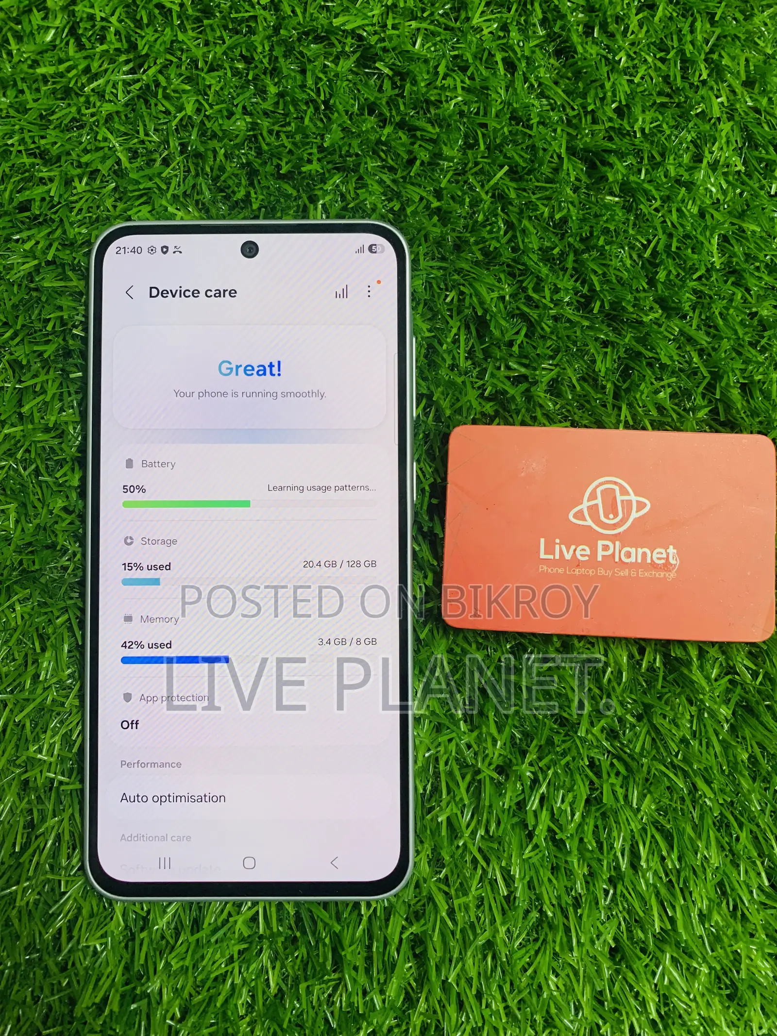Samsung Galaxy A36 ১২৮ জিবি সাদা