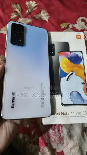 শাওমি রেডমি নোট ১১ প্রো ৫জি ১২৮ জিবি হোয়াইট