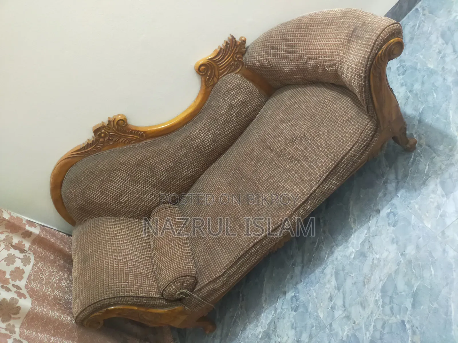 Luxury Teak Wood Daybed