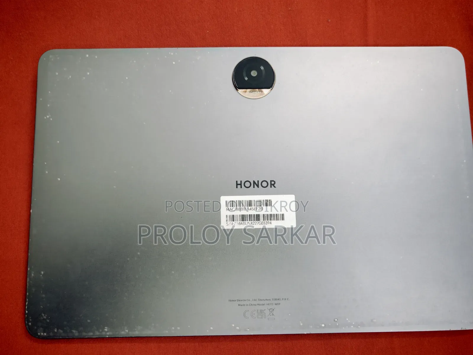 Honor Pad 9 256 GB Gray